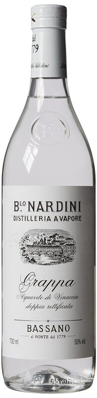 Nardini Grappa Bianca 50 % 100 cl. N 
HY7048/0264'8 