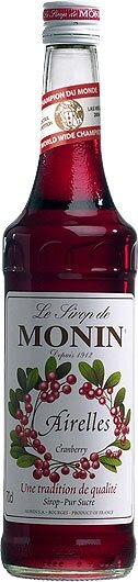 Monin Cranberry Sirup 70 cl.*N 