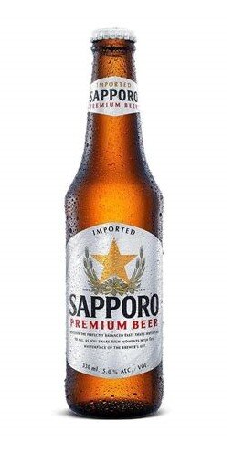 Sapporo Premium Beer 24-EW 33 cl. N 