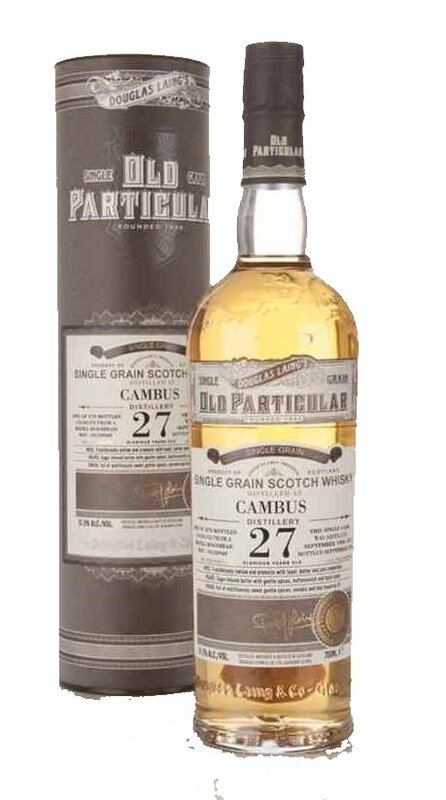 Cambus Old Particular Douglas Laings 27y. 51.5 %  70 cl. N 
HY7413/2704