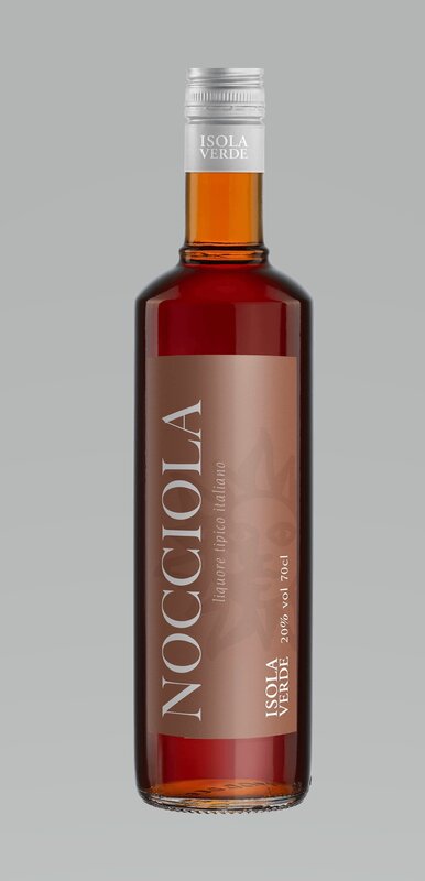 Isola Verde Likör Nocciola 20 % 70 cl. N 
DW7487/2020 