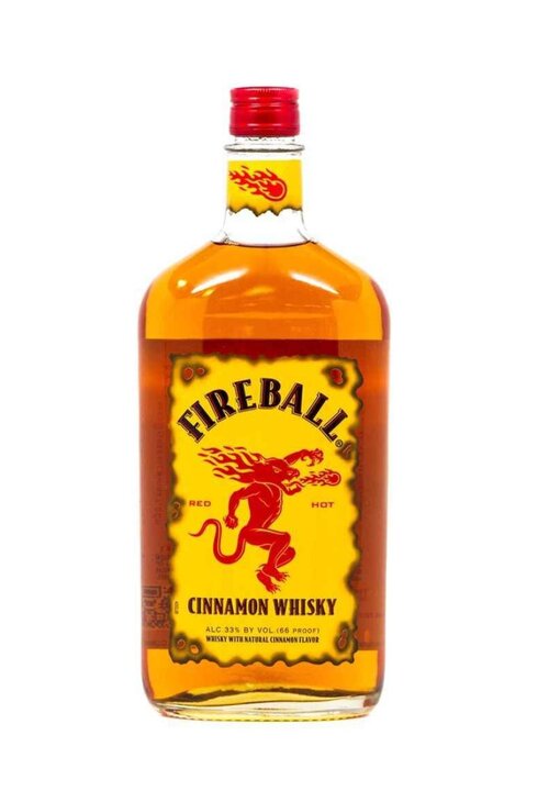 Fireball Cinnamon & Whisky Flavour Liqueur 33 % 70 cl. N 
PU7487/1113'9