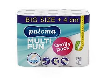 Haushaltpapier Paloma 51 Blatt 6-Pack