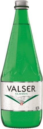 Valser Prickelnd Glas 75 cl.   