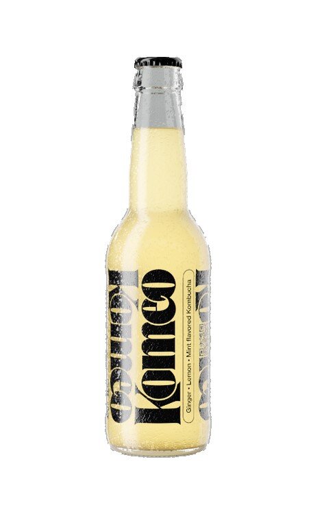 Komeo Kombucha Ginger-Lemon-Mint 6-EW 33 cl. N 