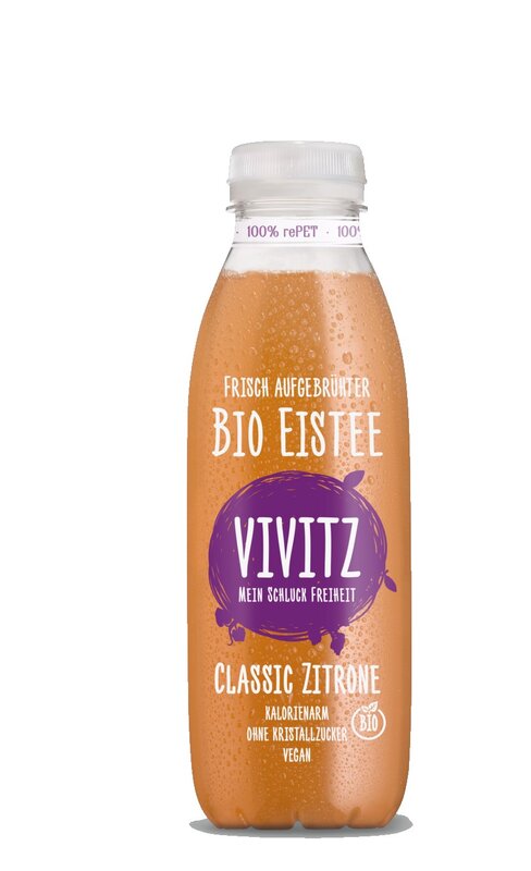 Vivitz Eistee Classic Zitrone Bio 4x6-PET 50 cl. N 
