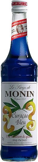 Monin Blu Curacao Sirup 70 cl.*N 