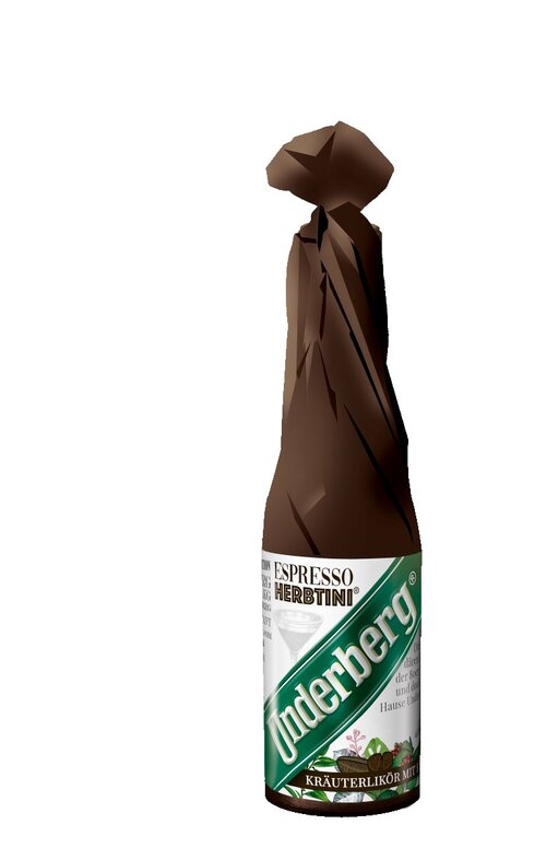 Underberg Espresso Herbtini Shots Glas 27 %  2 cl. N 
DM18400