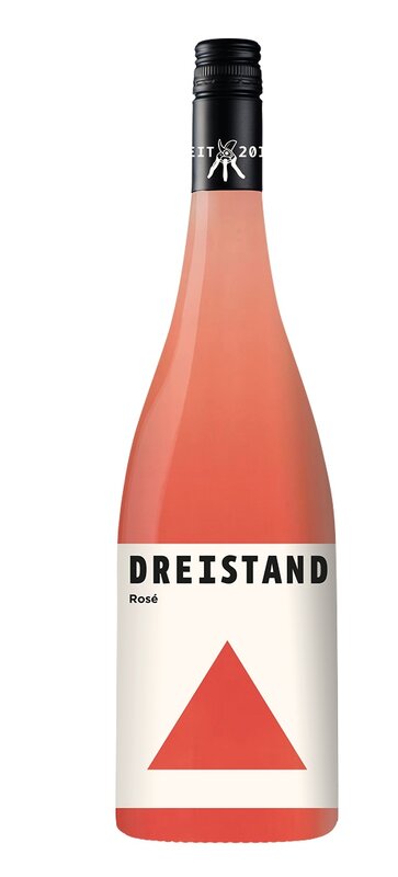 Dreistand Rosé weiss 75 cl.   
DR6114/0016
