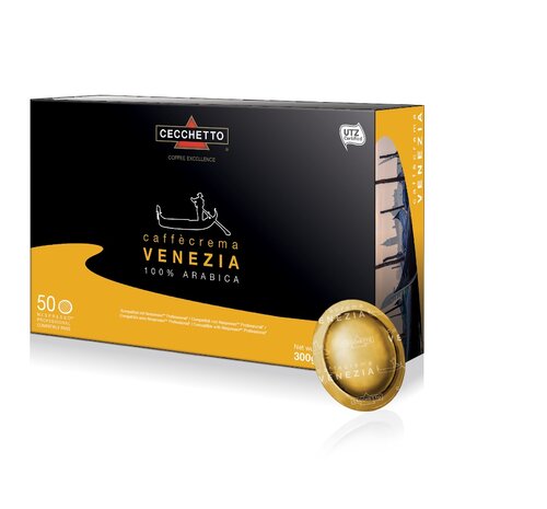 Kaffee-Pads Lavazza Crema Venezia Nespresso komp.     