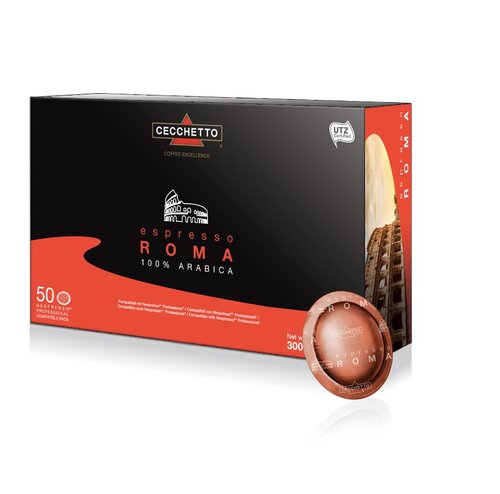 Kaffee-Pads Lavazza Espresso Roma Nespresso komp. 50-Pack