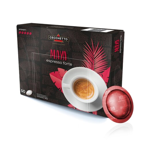 Kaffee-Pads Maya Espresso Nespresso komp. 50-Pack
