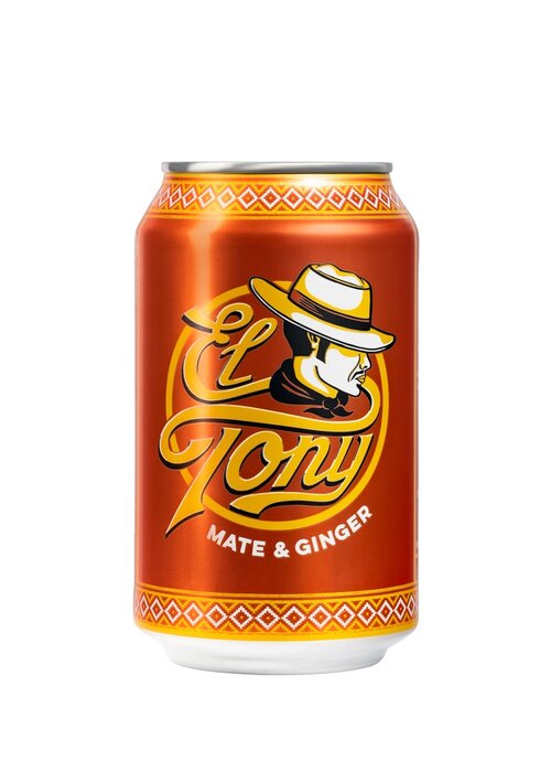 El Tony Mate & Ginger 24-Dosen 33 cl. N