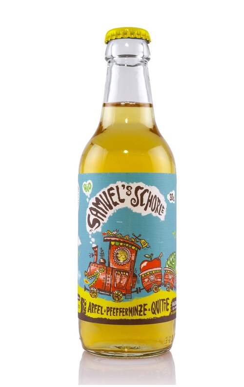 Samuel s Apfel-Pfefferminz-Quitte Bio 20-Ha. 33  cl. N 
