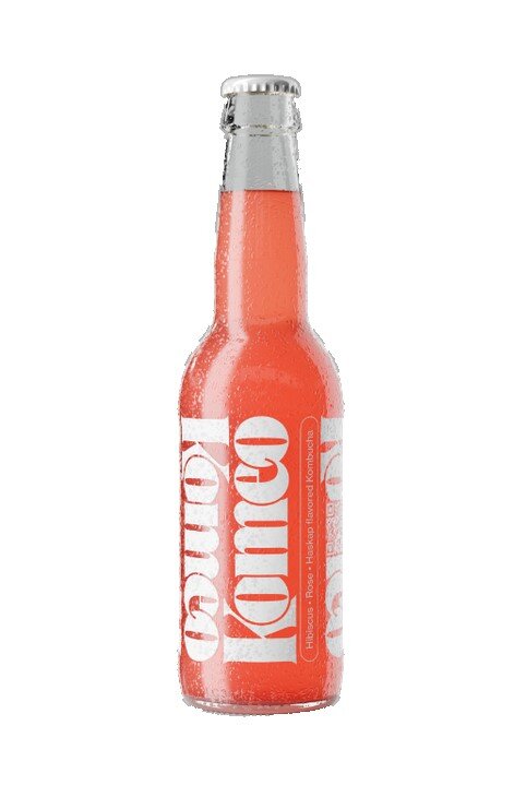 Komeo Kombucha Hibiscus-Rose-Haskap 6-EW 33 cl. N 