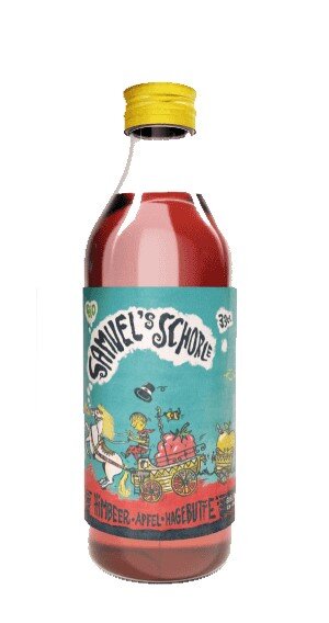 Samuel s Himbeere Apfel Hagebutte Bio 20-Ha. 33  cl. N 