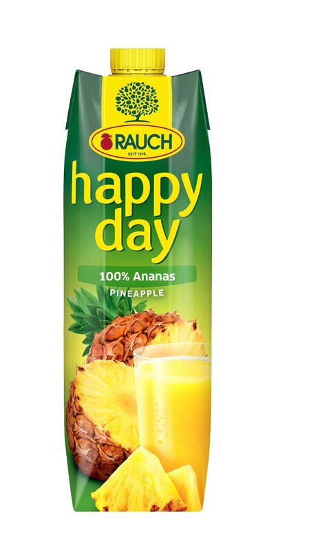 Rauch Ananassaft 12-Brik 100 cl. N