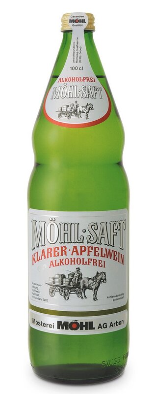 Möhl klar alkoholfrei 12-Ha. Glas 100 cl.   