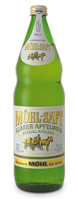 Möhl-Saft klar Spezial 12- Ha. Glas 100 cl.   
