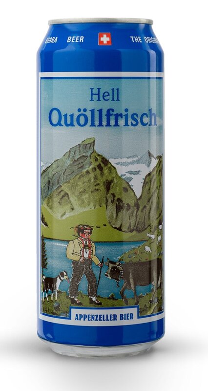Appenzeller Quöllfrisch hell 4x6-Dosen 50 cl. 