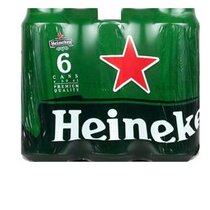 Heineken 4x6-Dosen 50 cl.