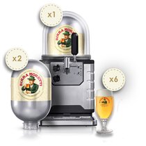 Blade Bier Zapfanlage Starter Kit mit Gläser und 2 Moretti 8 lt.