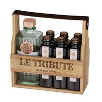 Le Tribute Gin 5 mit 6 Tonic Water Holzkiste 70 cl . N
HY7777/13883