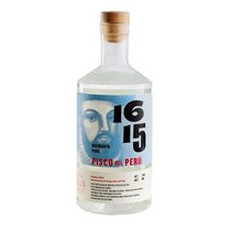 Pisco 1615 Puro Quebranta 42 % 70 cl. N 
IC7058/0700 Peru