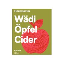 Wädi Öpfel Cider Hochstamm 6 % 33 cl. N