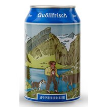 Appenzeller Quöllfrisch hell 24-Dosen 33 cl. 